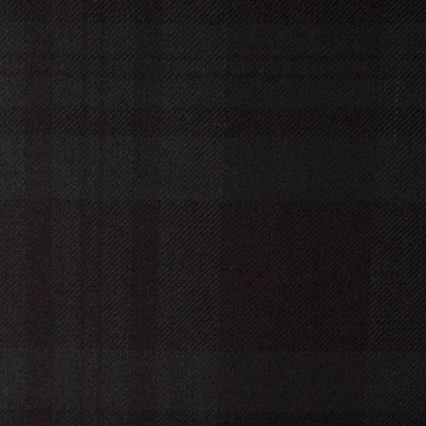 100% Wool Tartan Neck Tie -  Black Isle
