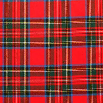 100% Wool Tartan Neck Tie - Royal Stewart Modern