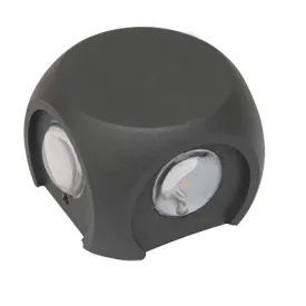 107020-4x3w Narrow Beam Outdoor wall Lights 12w