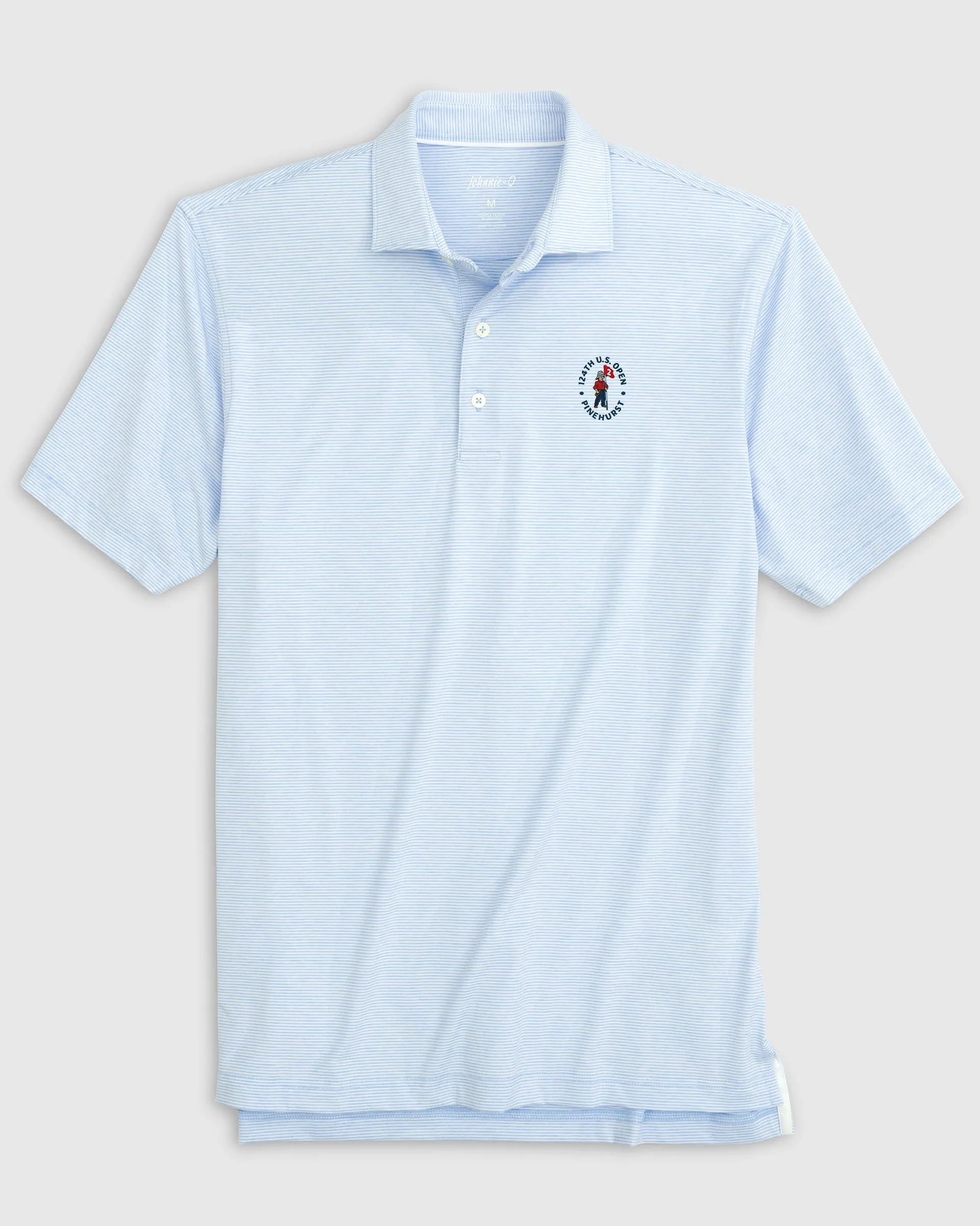 124th U.S. Open Lyndonn Striped Jersey Performance Polo
