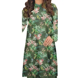 1PC- Unstitched Printed Khaddar Shirt PW8332