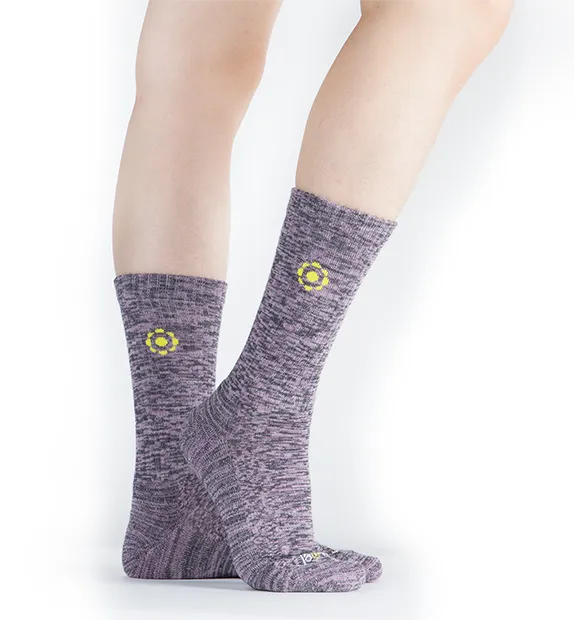 86% Rich Merino Wool Everyday Crew Socks