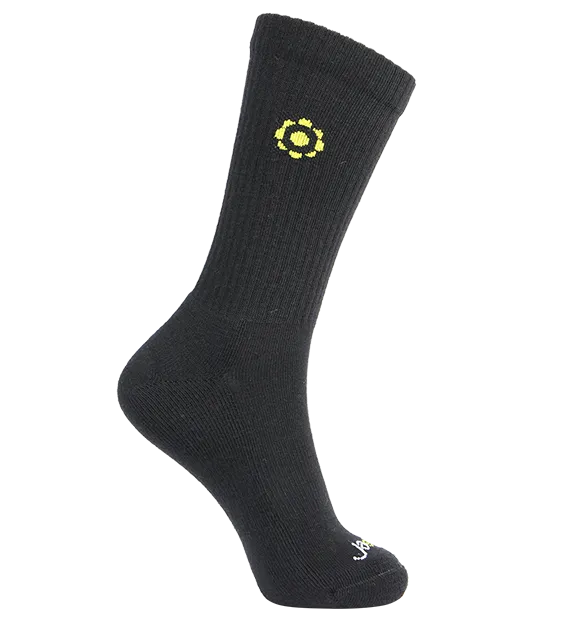 86% Rich Merino Wool Everyday Crew Socks