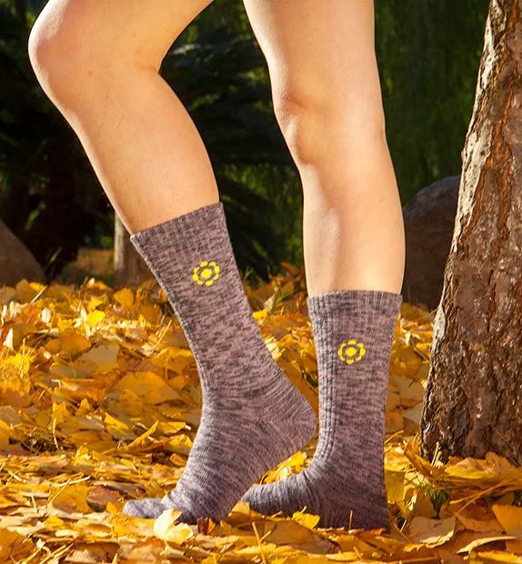 86% Rich Merino Wool Everyday Crew Socks