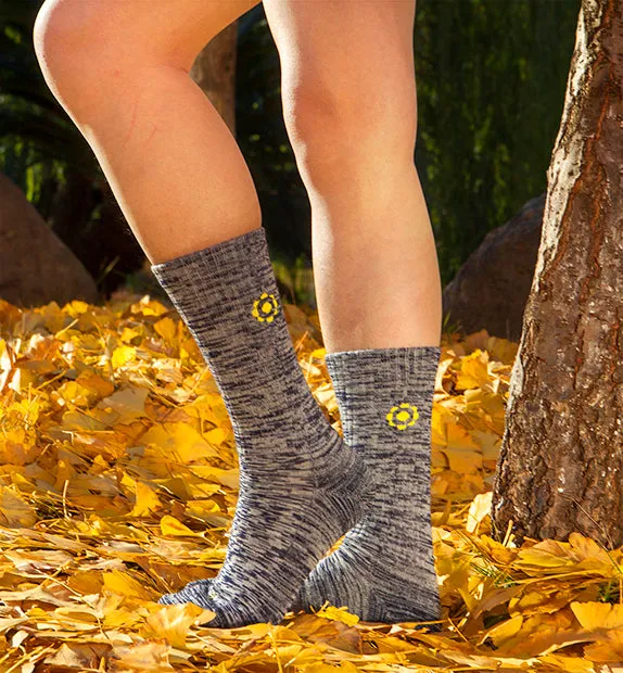 86% Rich Merino Wool Everyday Crew Socks