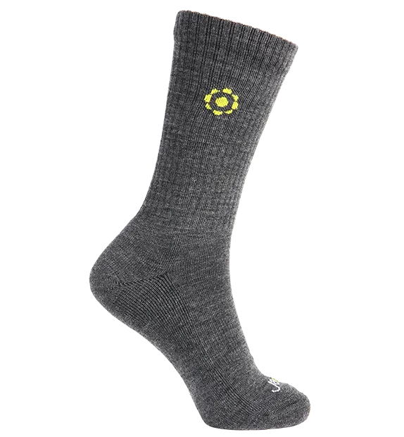 86% Rich Merino Wool Everyday Crew Socks