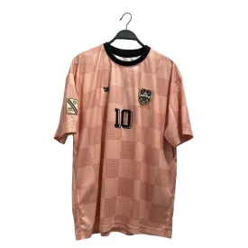 AIME LEON DORE/T-Shirt/XL/Polyester/PNK/Plaid/