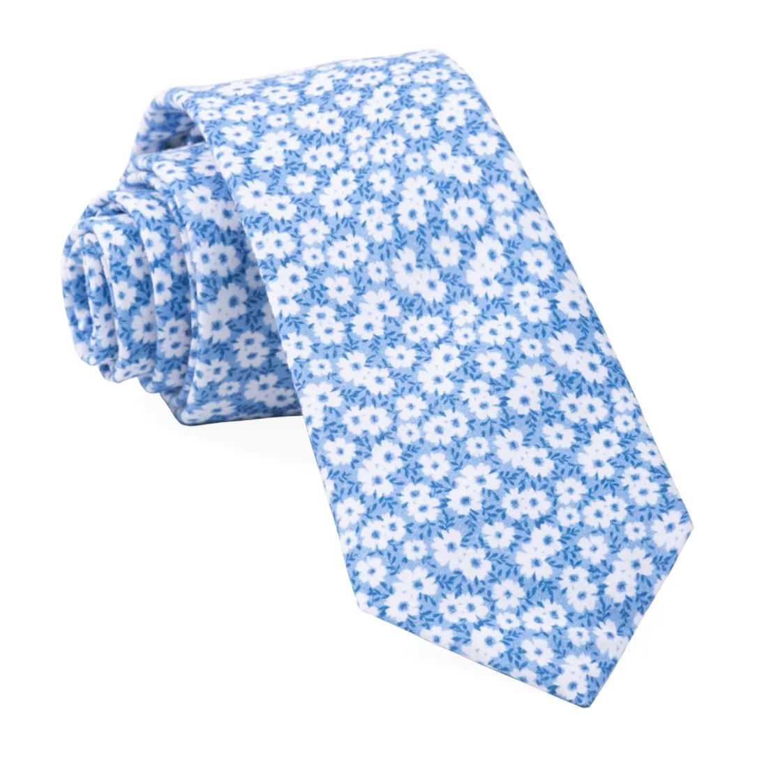 Alfresco Floral Light Blue Tie