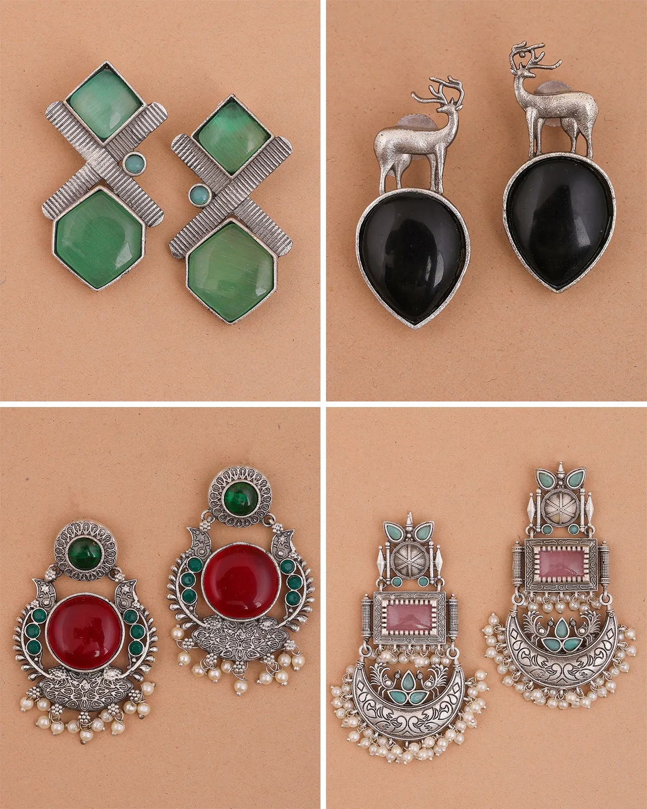 Anokhi Combo Earring Set - wxo