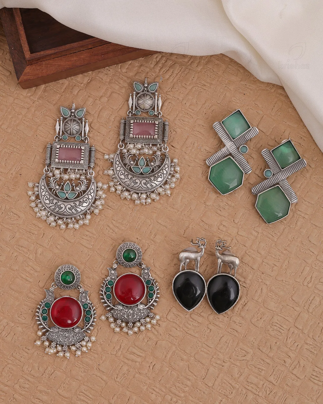 Anokhi Combo Earring Set - wxo