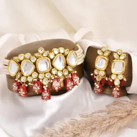 Anushka Kundan Necklace Set