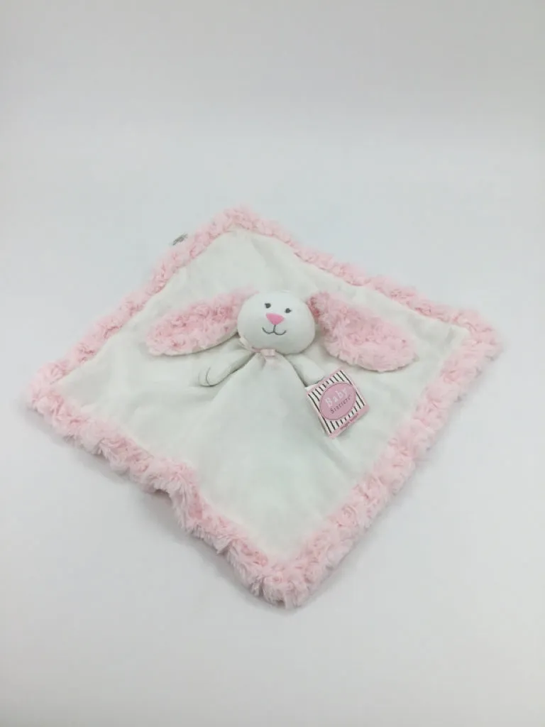 Baby Starters White Snuggle Buddy Security Blanket