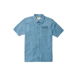 Bait Barge Short Sleeve Shirt - Coastal Blue