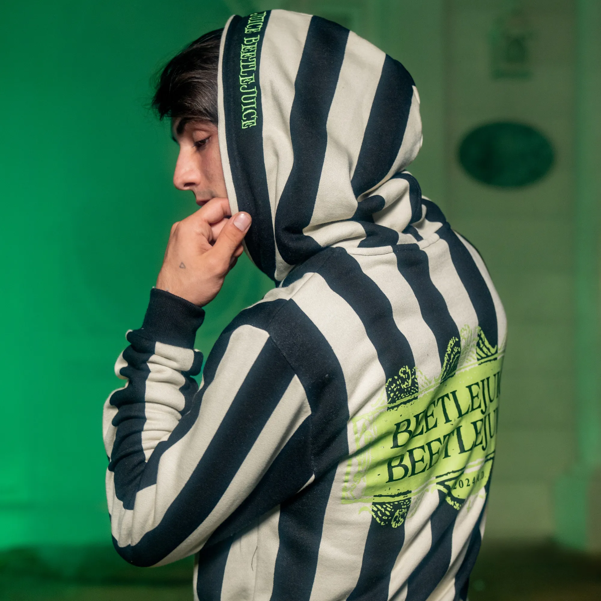Premium Beetlejuice-Inspired Hoodie - Stylish and Cozy Halloween Apparel