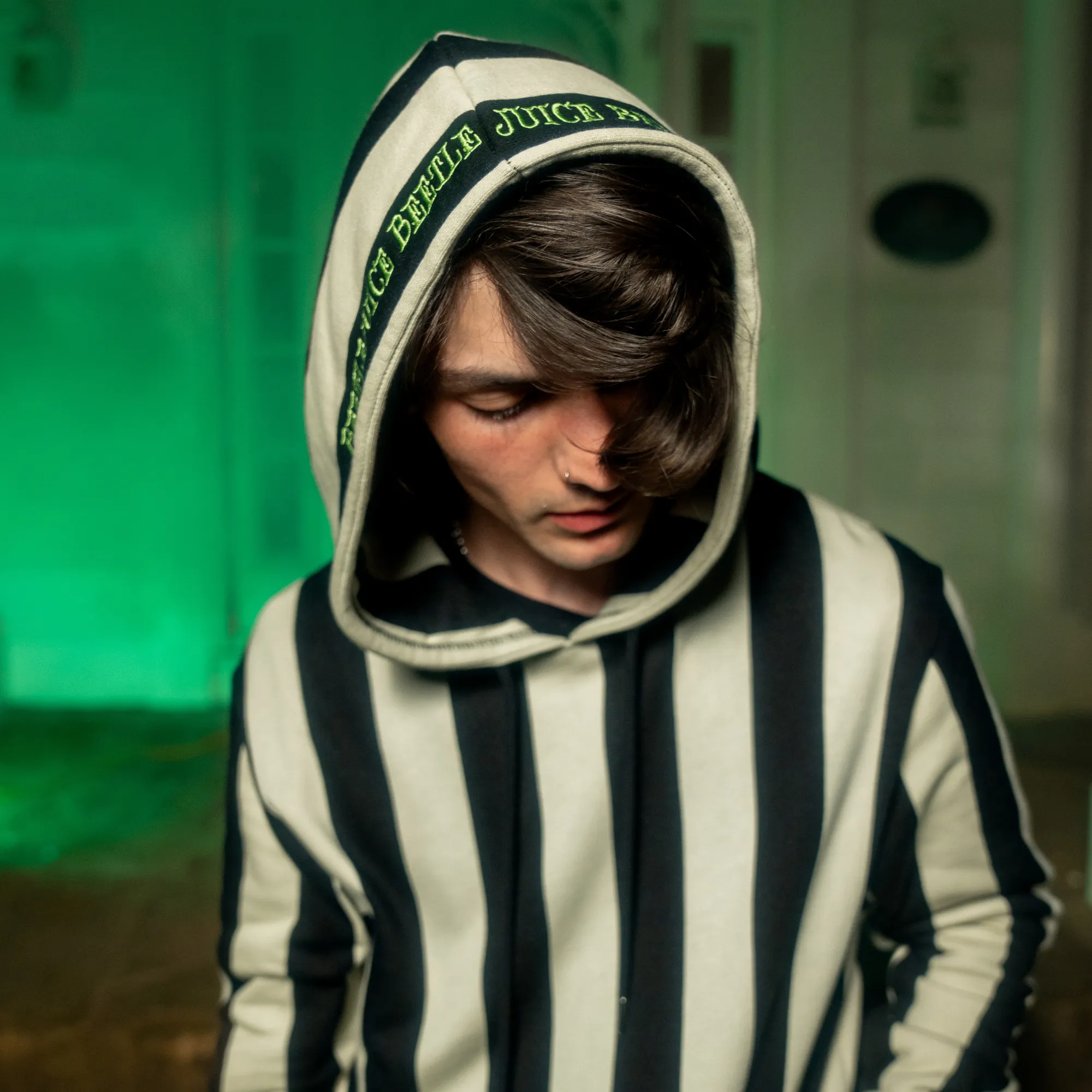 Premium Beetlejuice-Inspired Hoodie - Stylish and Cozy Halloween Apparel