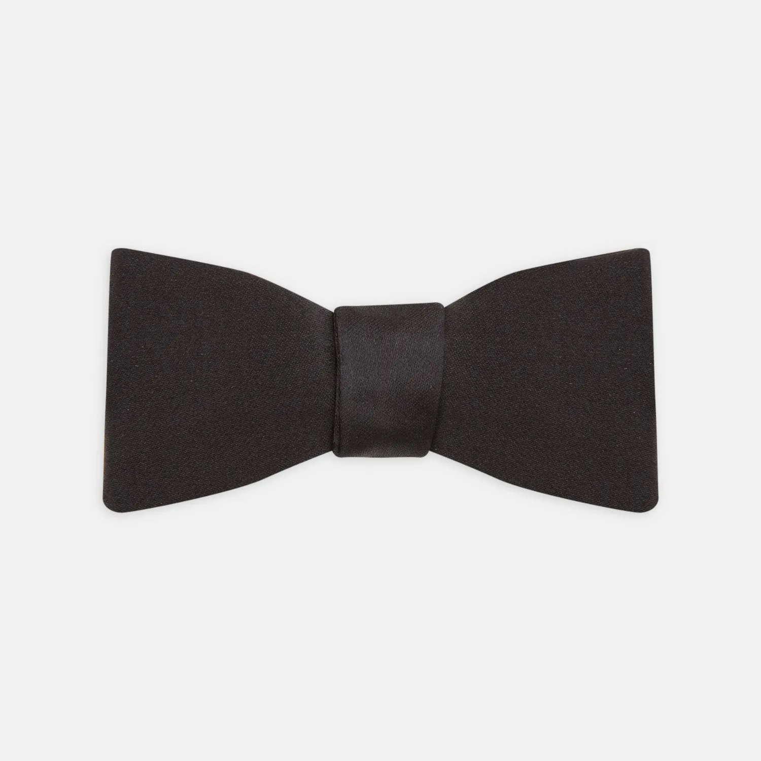 Black Silk Bow Tie