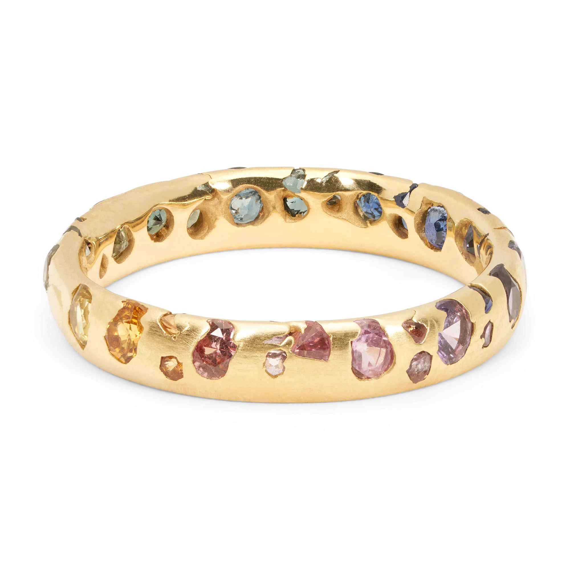 Blossom Crush Gradient Confetti Ring - Size 7 - 11440