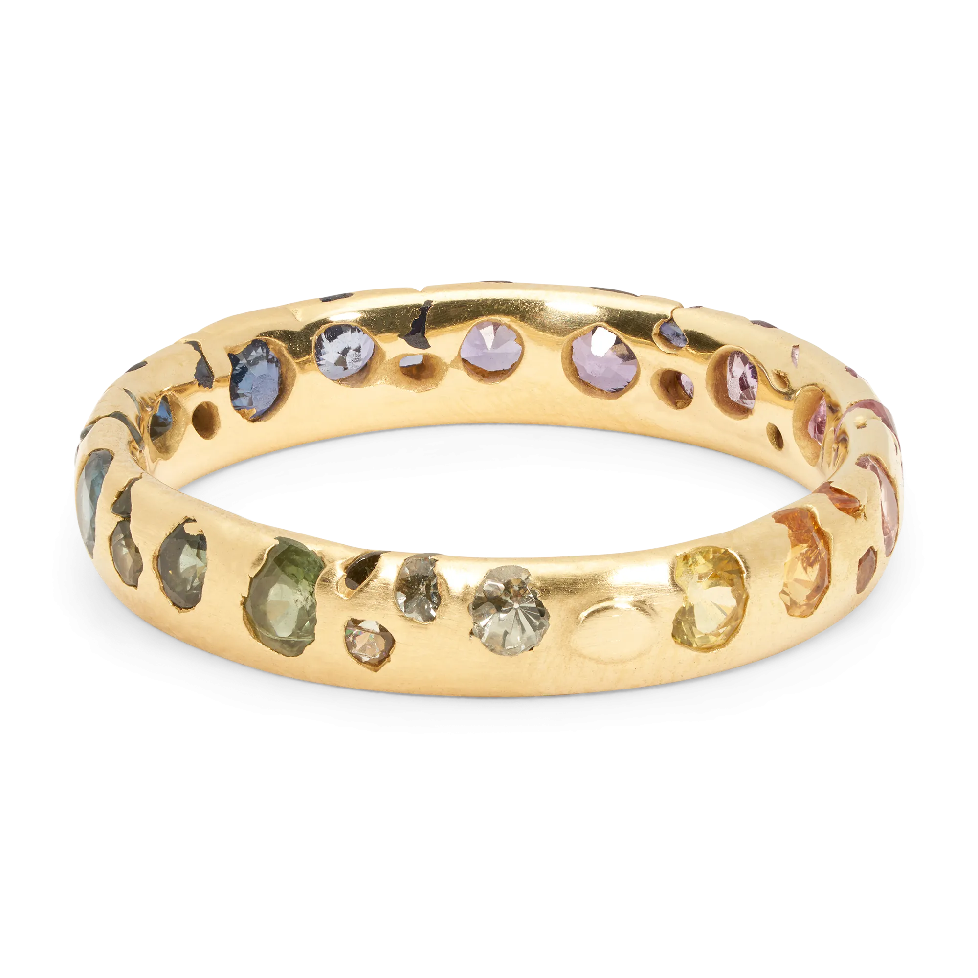 Blossom Crush Gradient Confetti Ring - Size 7 - 11440