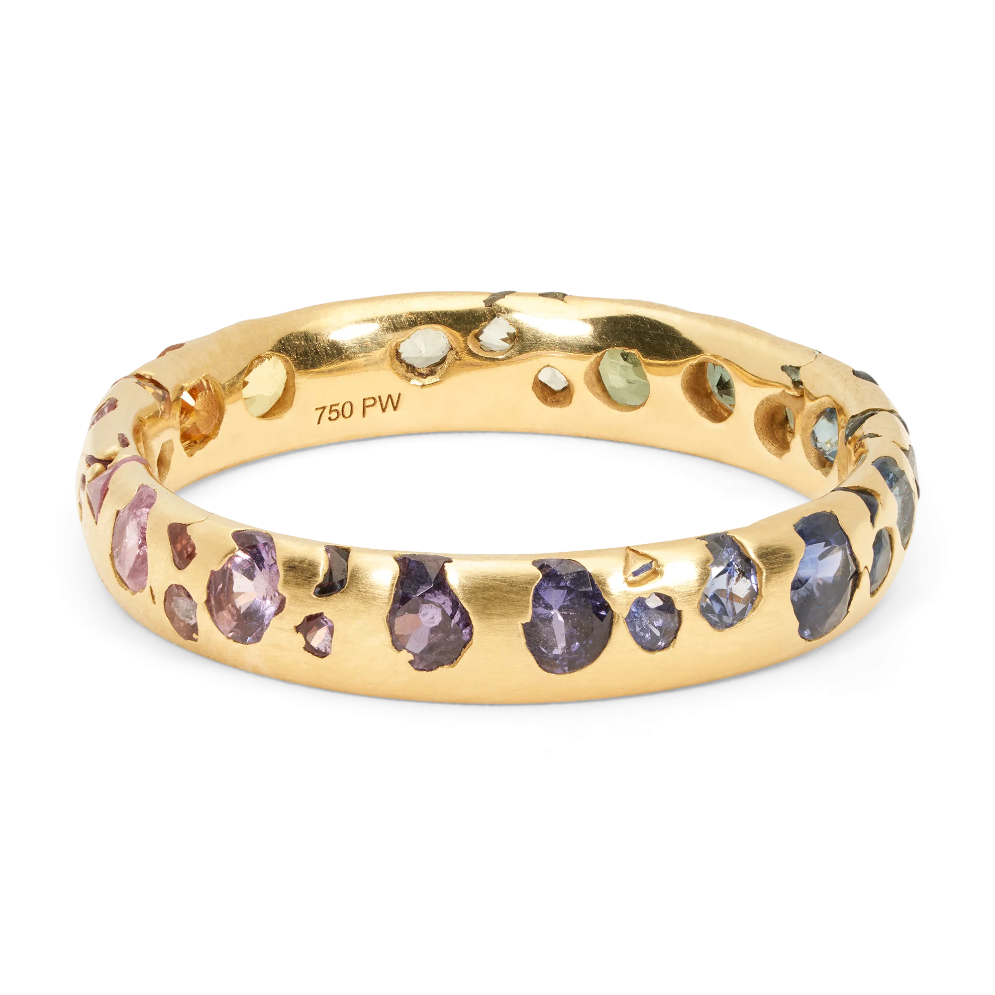 Blossom Crush Gradient Confetti Ring - Size 7 - 11440