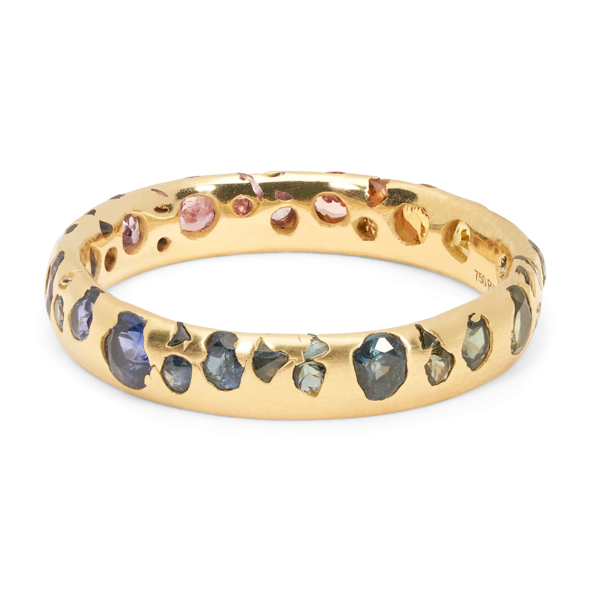 Blossom Crush Gradient Confetti Ring - Size 7 - 11440