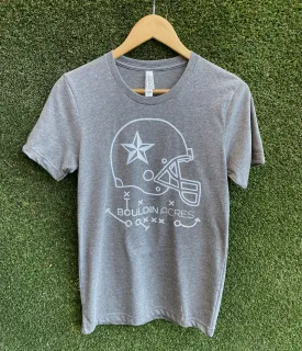 Bouldin Acres Unisex Jersey Short Sleeve Football Helmet Tee