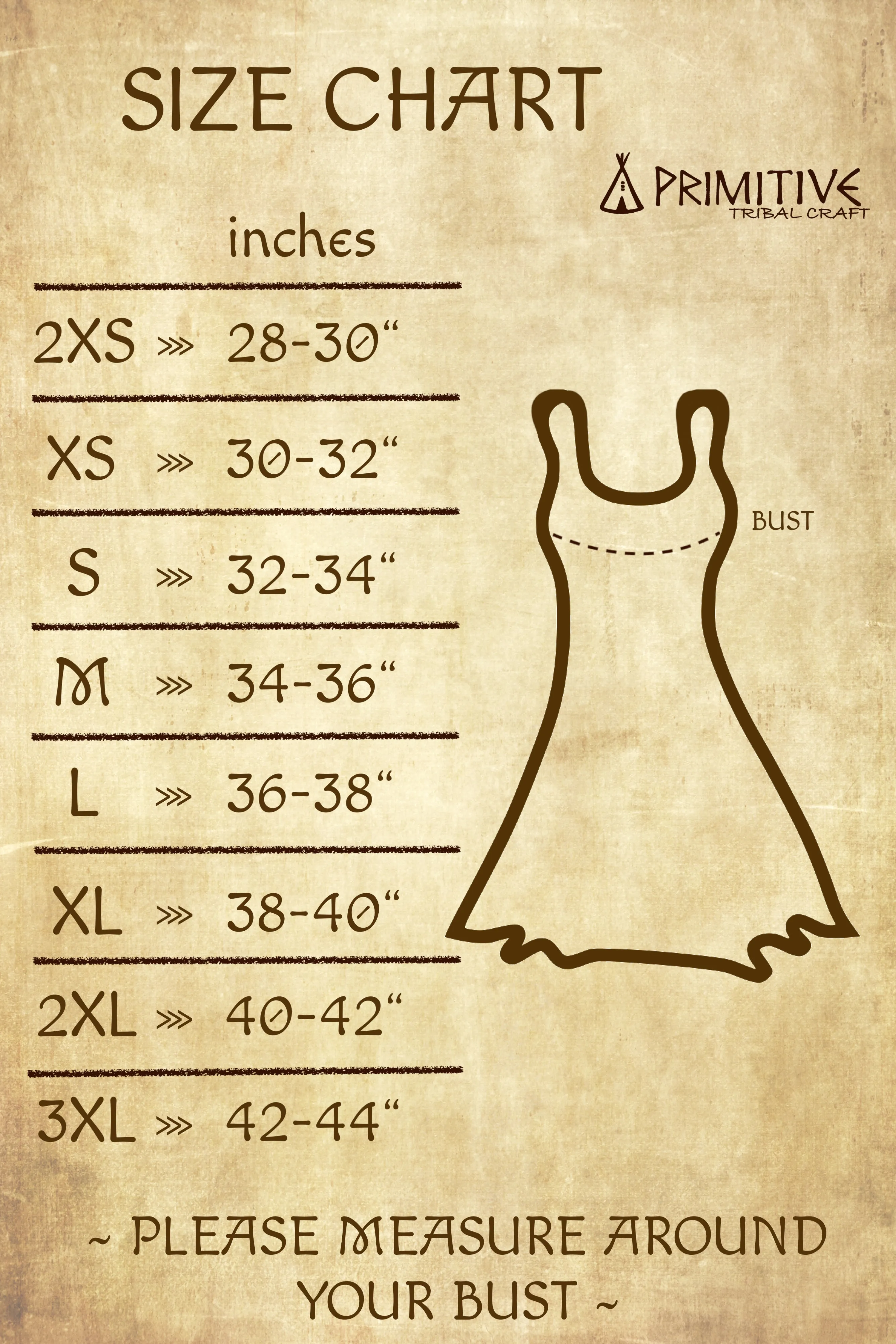 Butterfly Dress »« with Tribal Block Print »» Raw Cotton