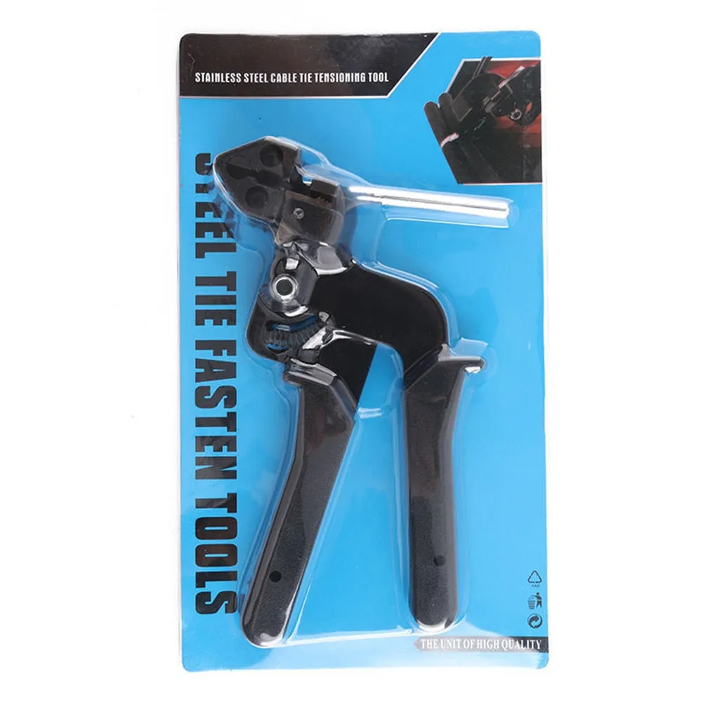 Cable Ties Plier Fastening Strap Cutting Tool Cutter Tension Automatic Zip Gun 304 Stainless Steel Locking Tie Hand Wrap Tool