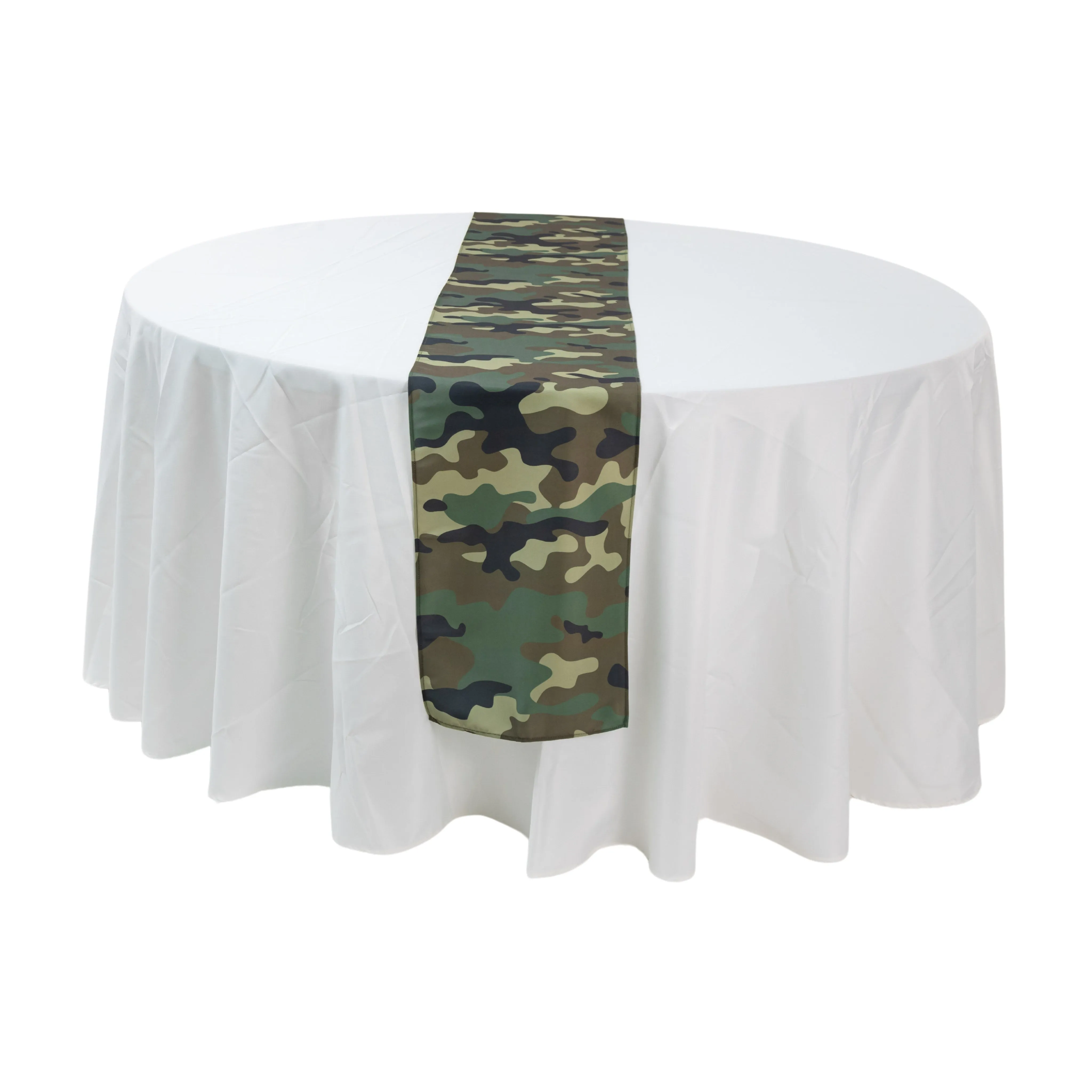 Camouflage Polyester Table Runner