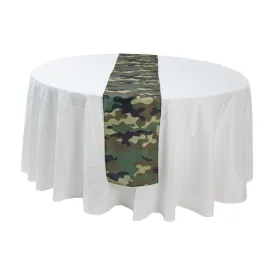 Camouflage Polyester Table Runner