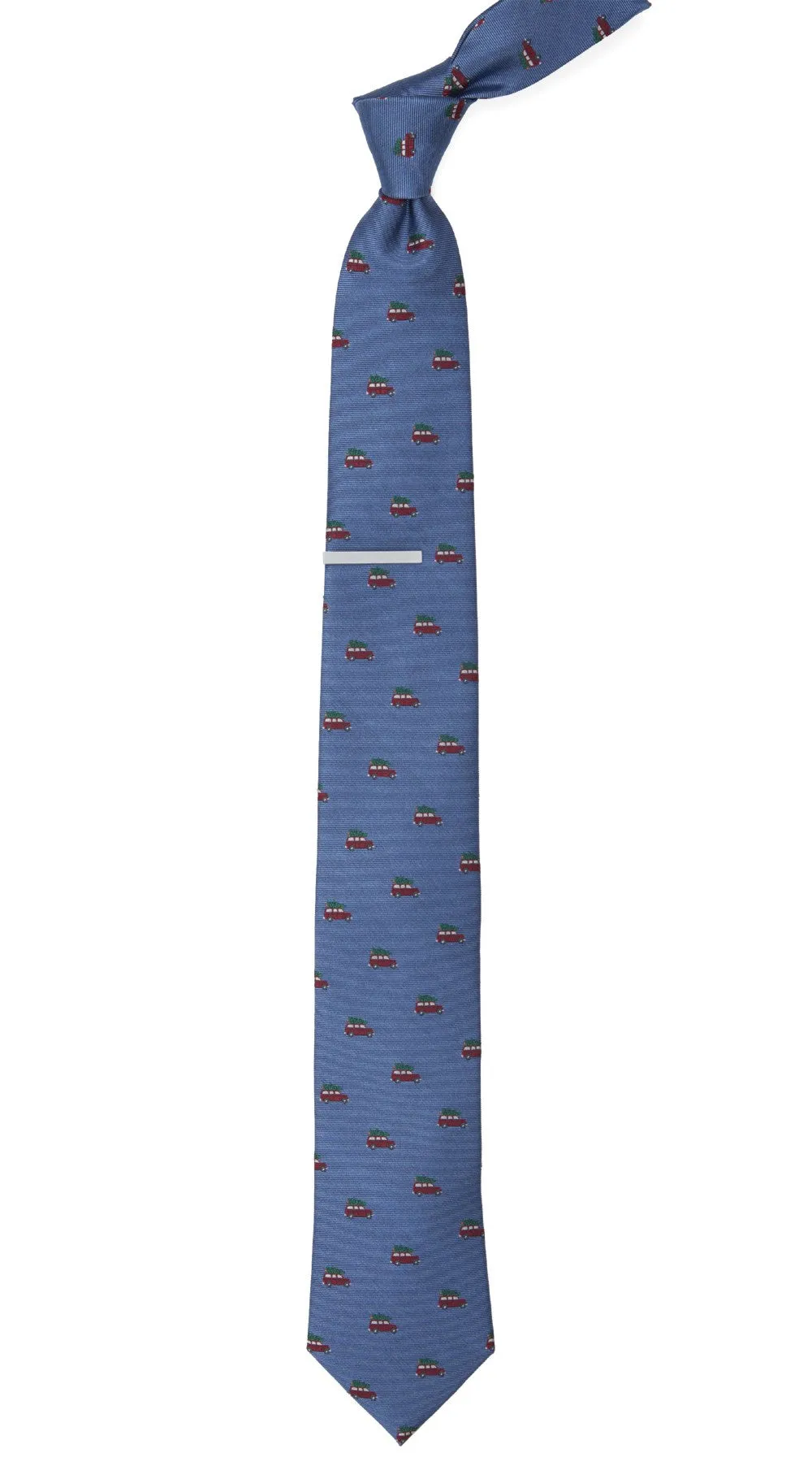 Christmas Vacation Light Blue Tie