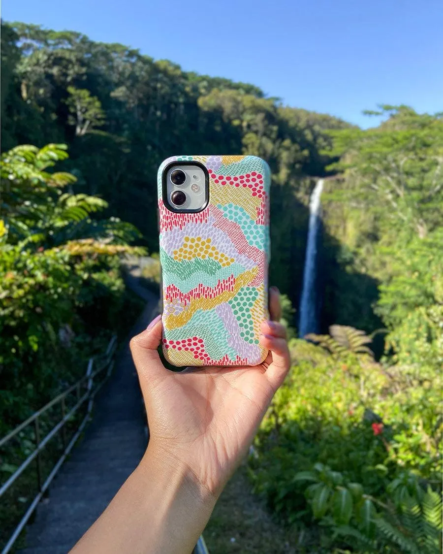 Color Me Happy | Pattern Colorblock Samsung Case