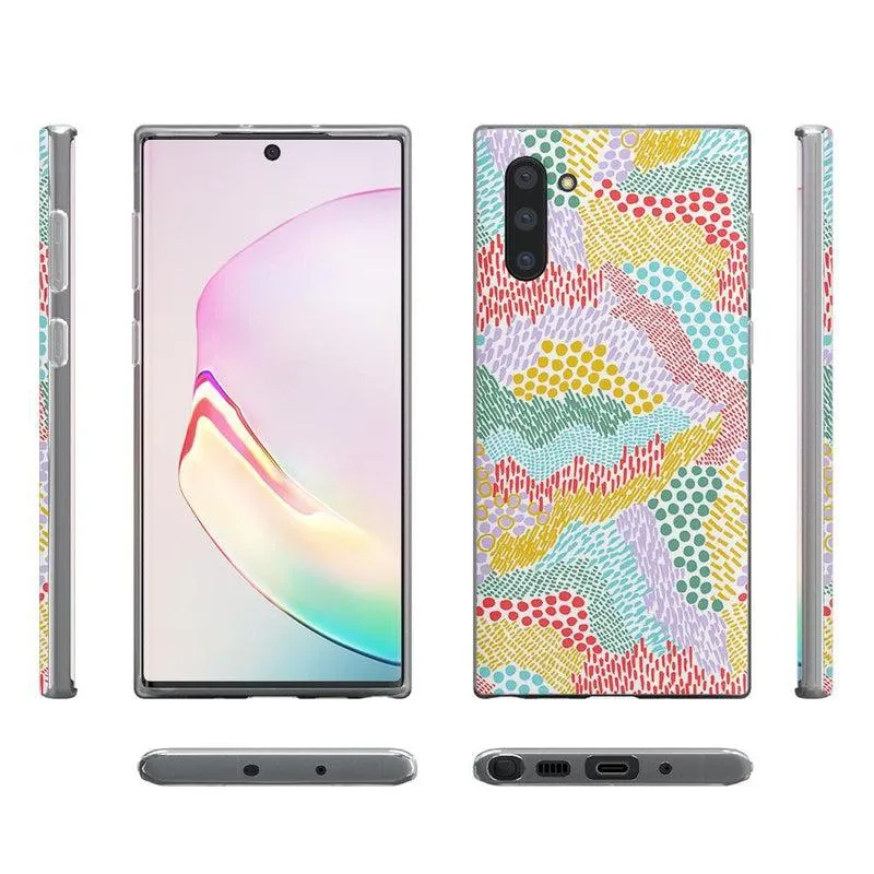 Color Me Happy | Pattern Colorblock Samsung Case