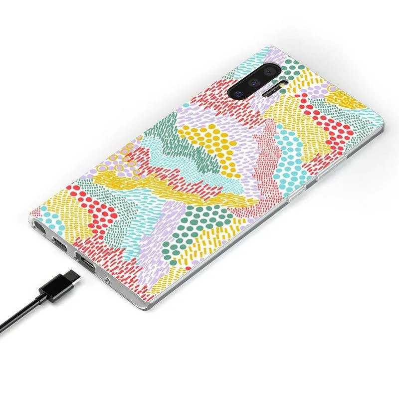 Color Me Happy | Pattern Colorblock Samsung Case