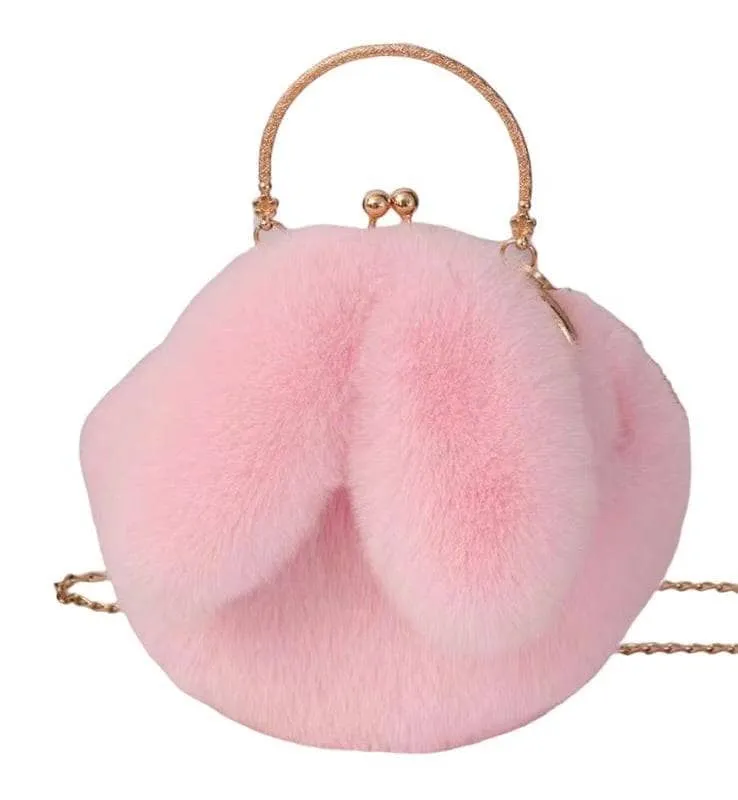 Cutie Bunny Plush Purse