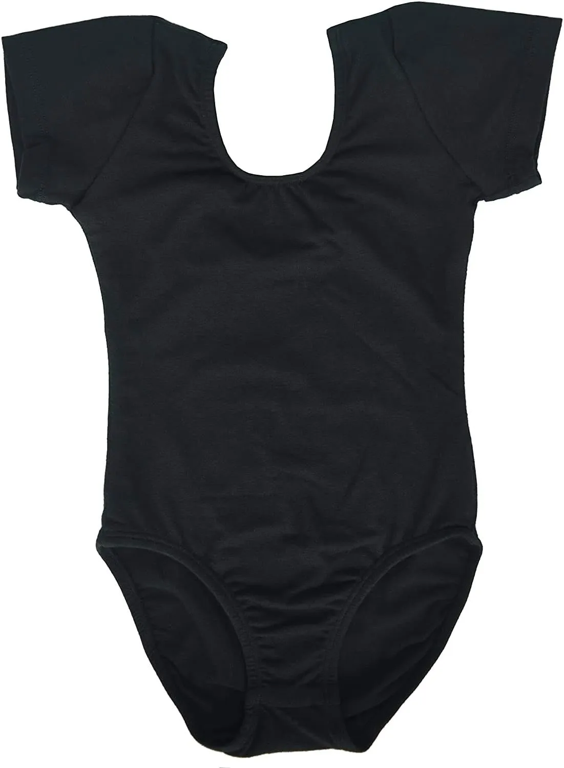 Dancina Short Sleeve Ballet Leotard for Girls Ages 2-10 (Cotton)