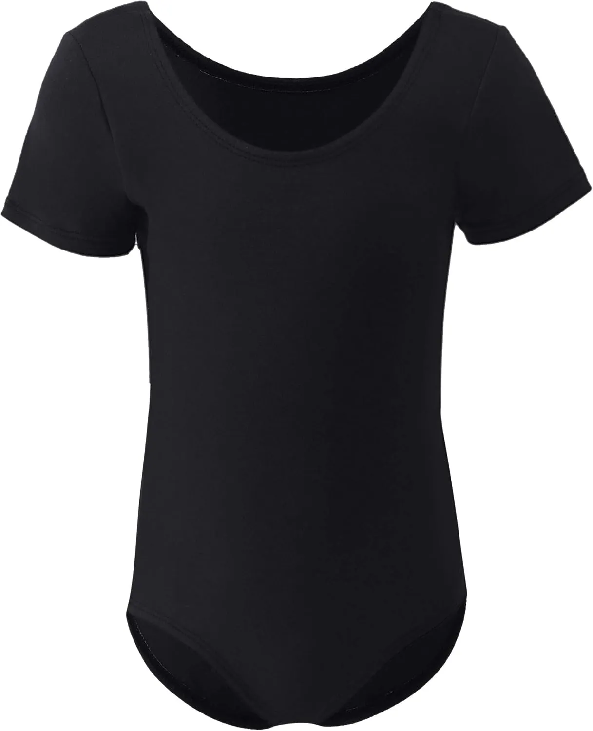 Dancina Short Sleeve Ballet Leotard for Girls Ages 2-10 (Cotton)