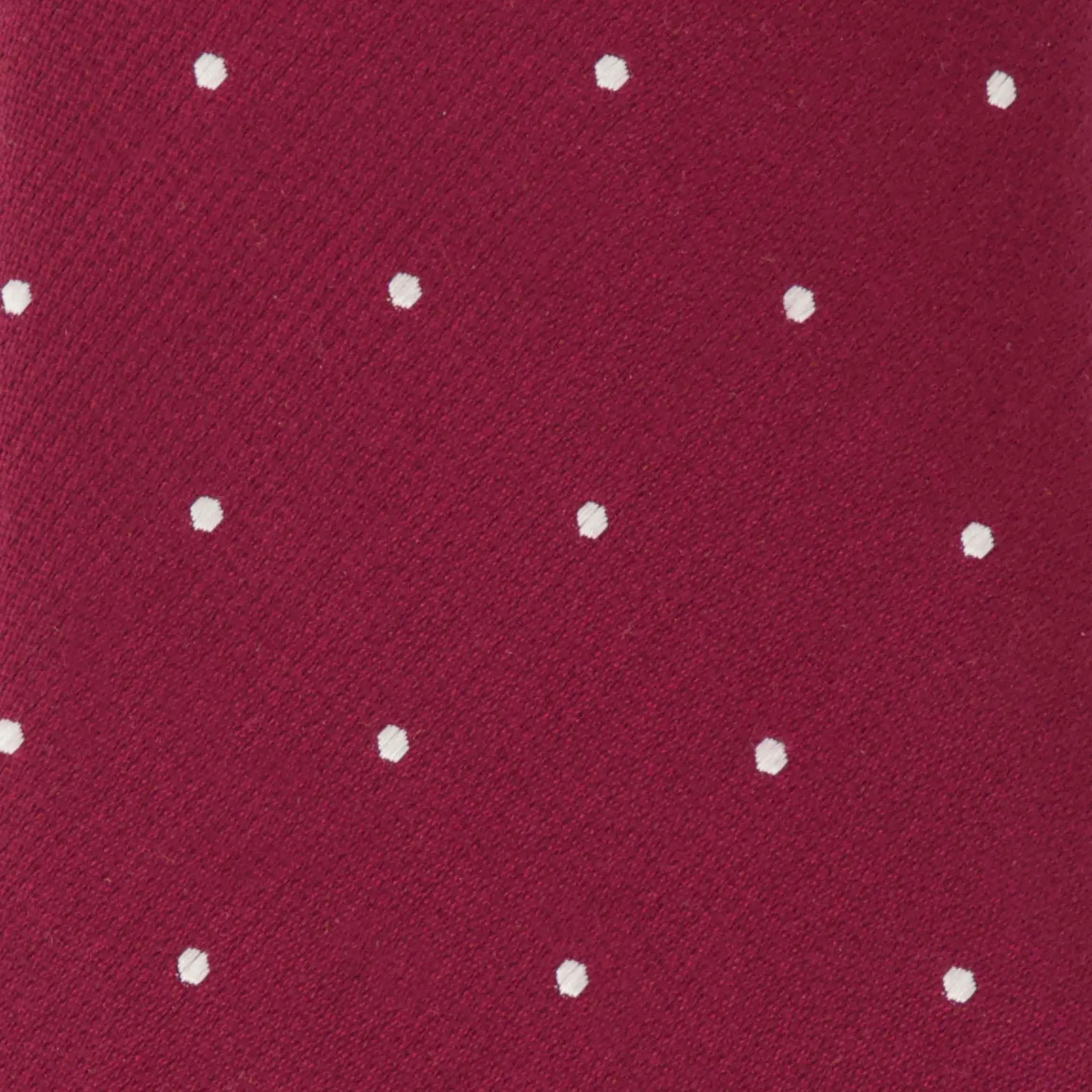 Dotted Report Burgundy Tie