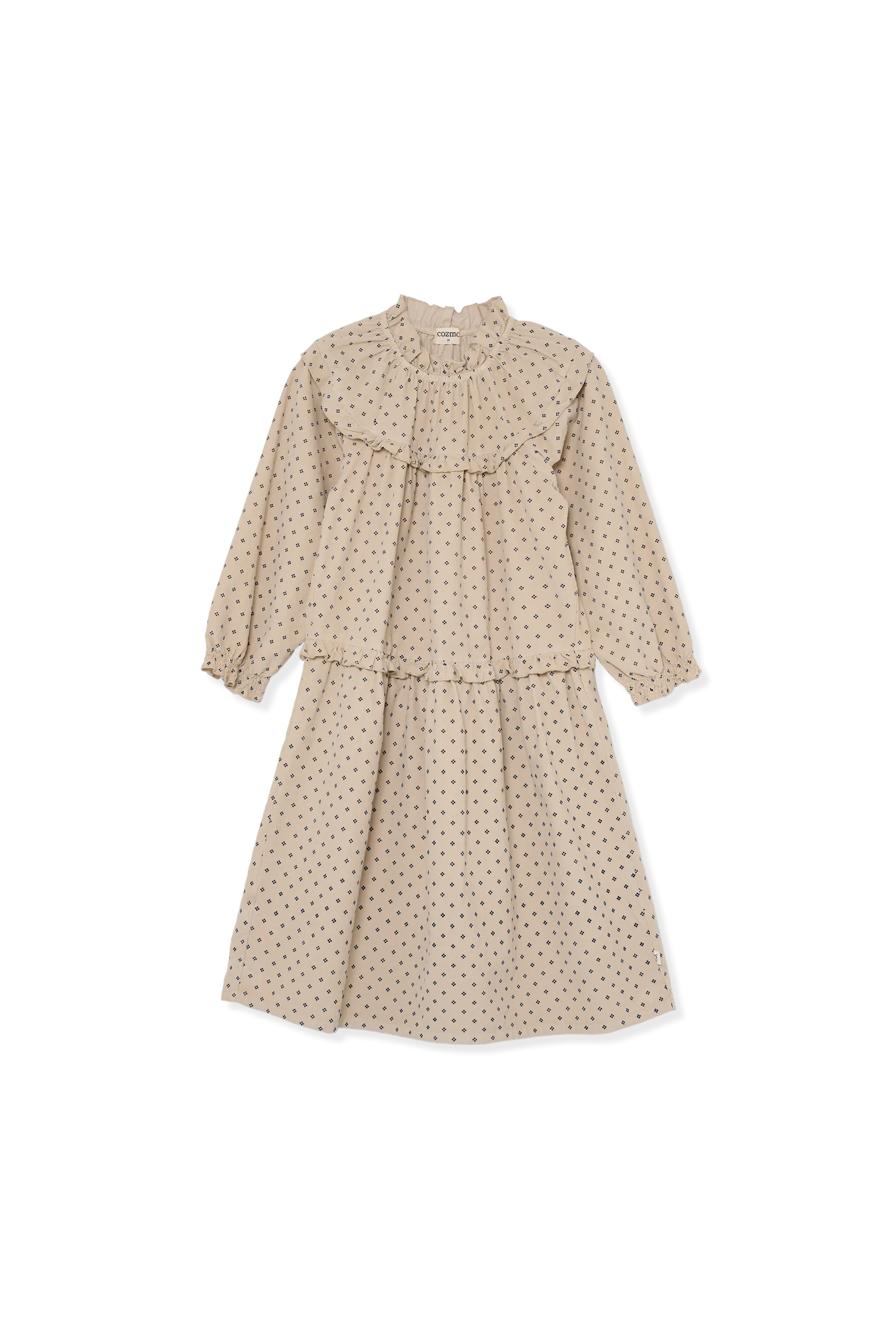 dress courdroy printed - stone