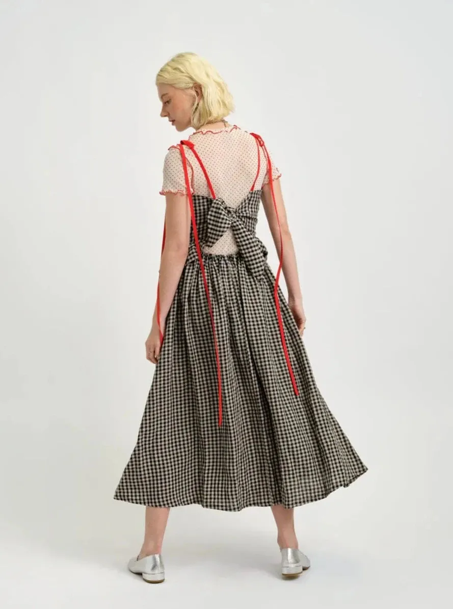 ELIZA FAULKNER - Tessa dress gingham linen