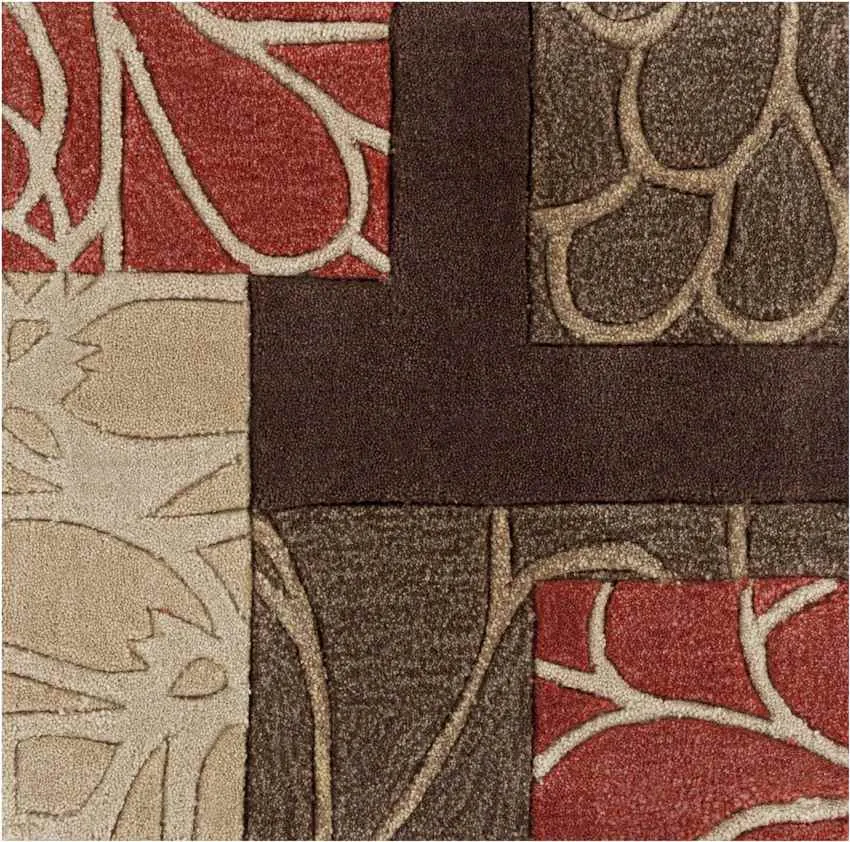 Elkpoint 8x11 Transitional Brown Area Rug Carpet for Living Room Bedroom or Kitchen (8' x 11')