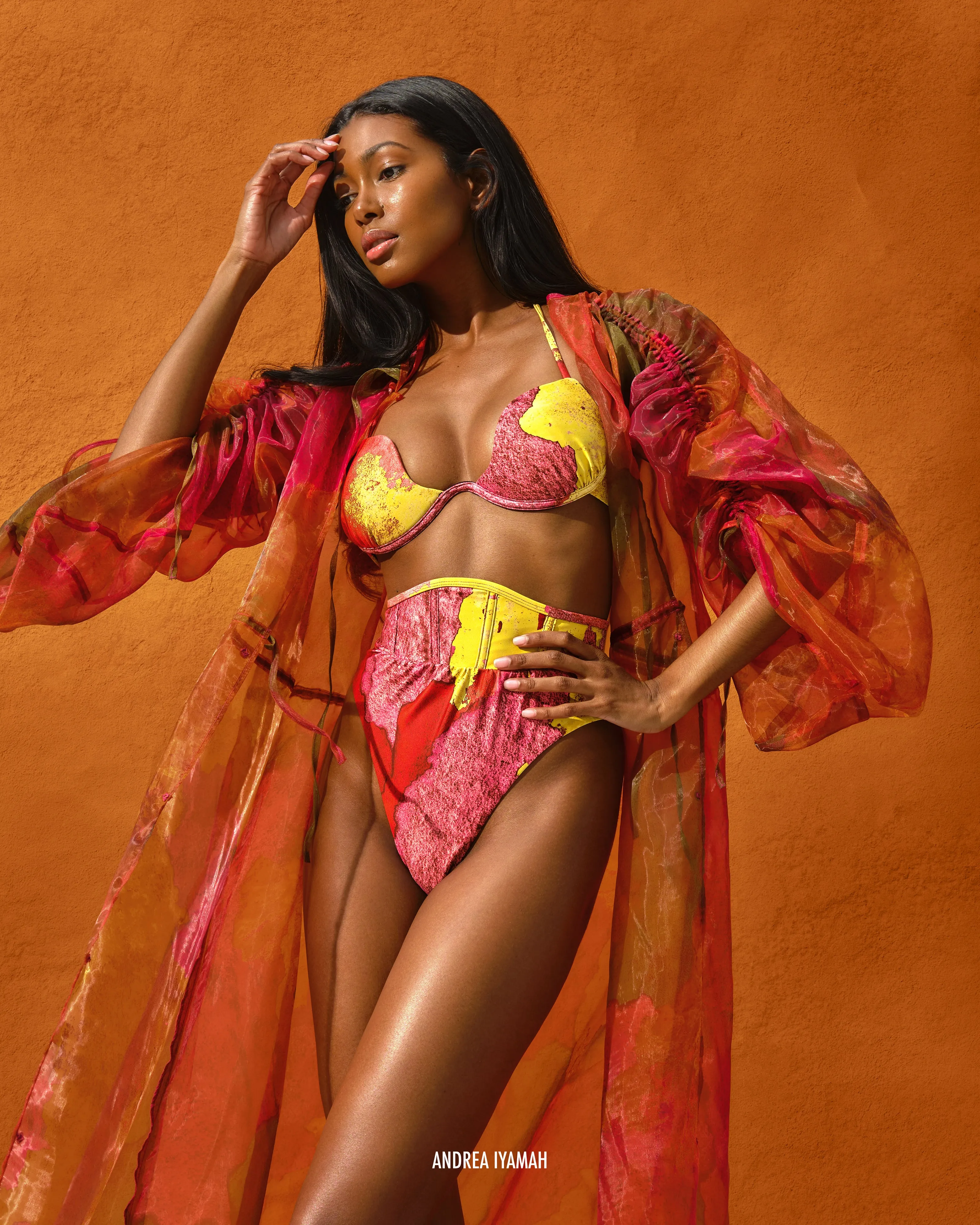 Eros Print Deko Robe