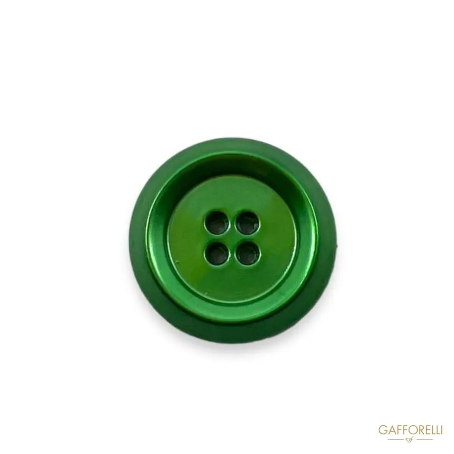 Four-hole Button with Edge- Art. D415 - Gafforelli Srl