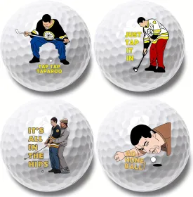 Funny Golf Balls for Men Adult Humor Trick Novelty Golfer Gift Set for Dad Boyfriend Coworkers Unique Professional Practice Balls for Golf Lover Perfect Fathers Day Christmas Birthday Gift