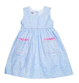 Girls's Floral "Viella" Jumper with pockets (shirt sold separately)
