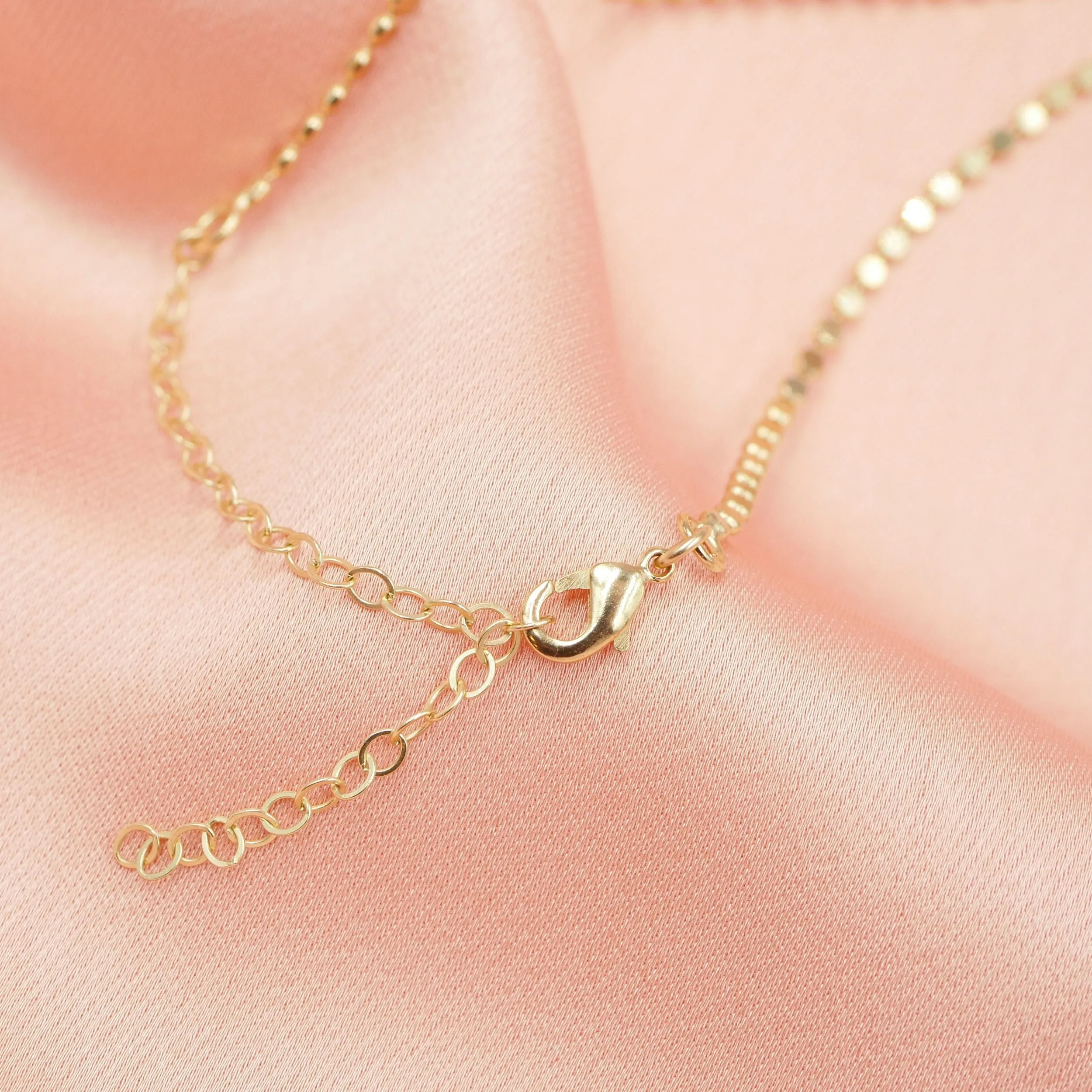 Gold Dotted Necklace