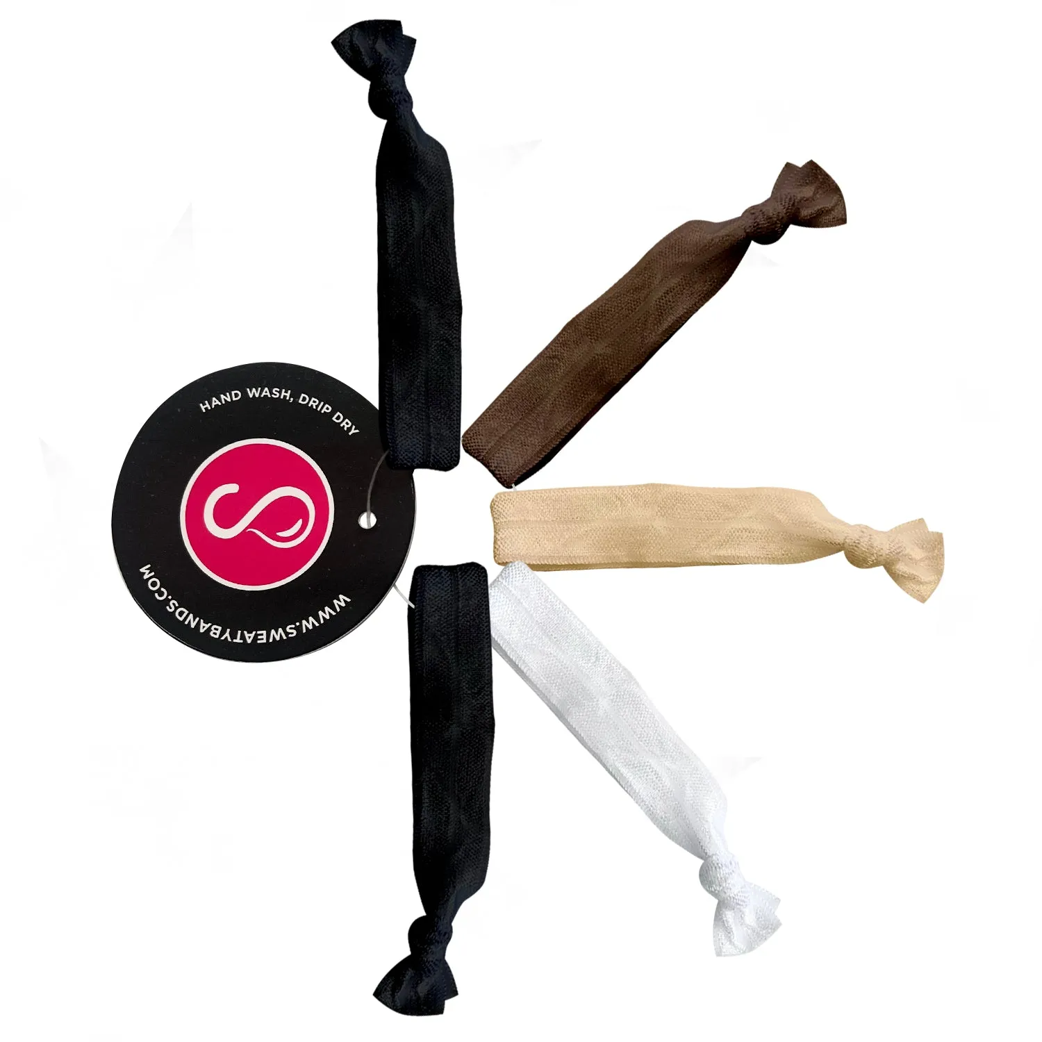 Hair Ties | Black and Tan