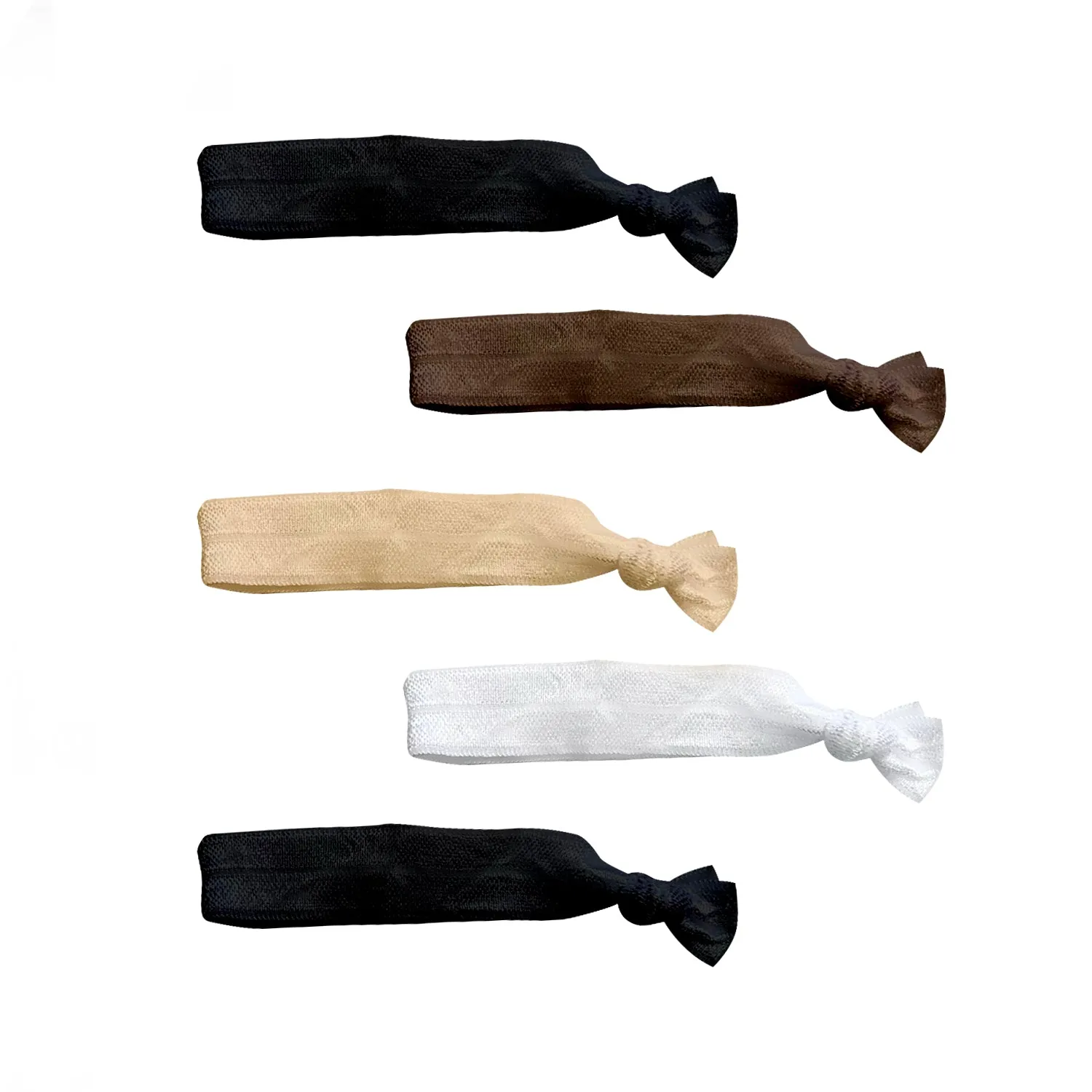 Hair Ties | Black and Tan