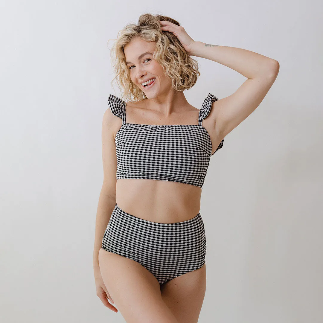 Hamptons Bella Crop, Black