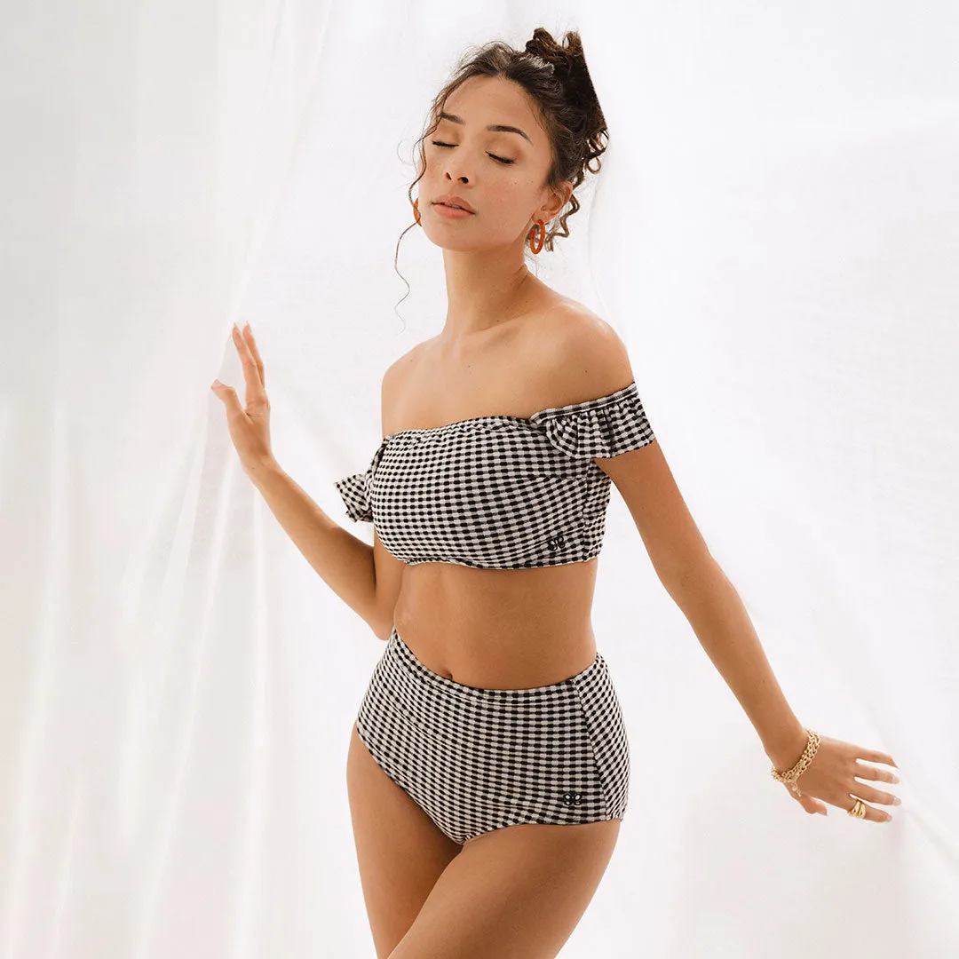 Hamptons Bella Crop, Black