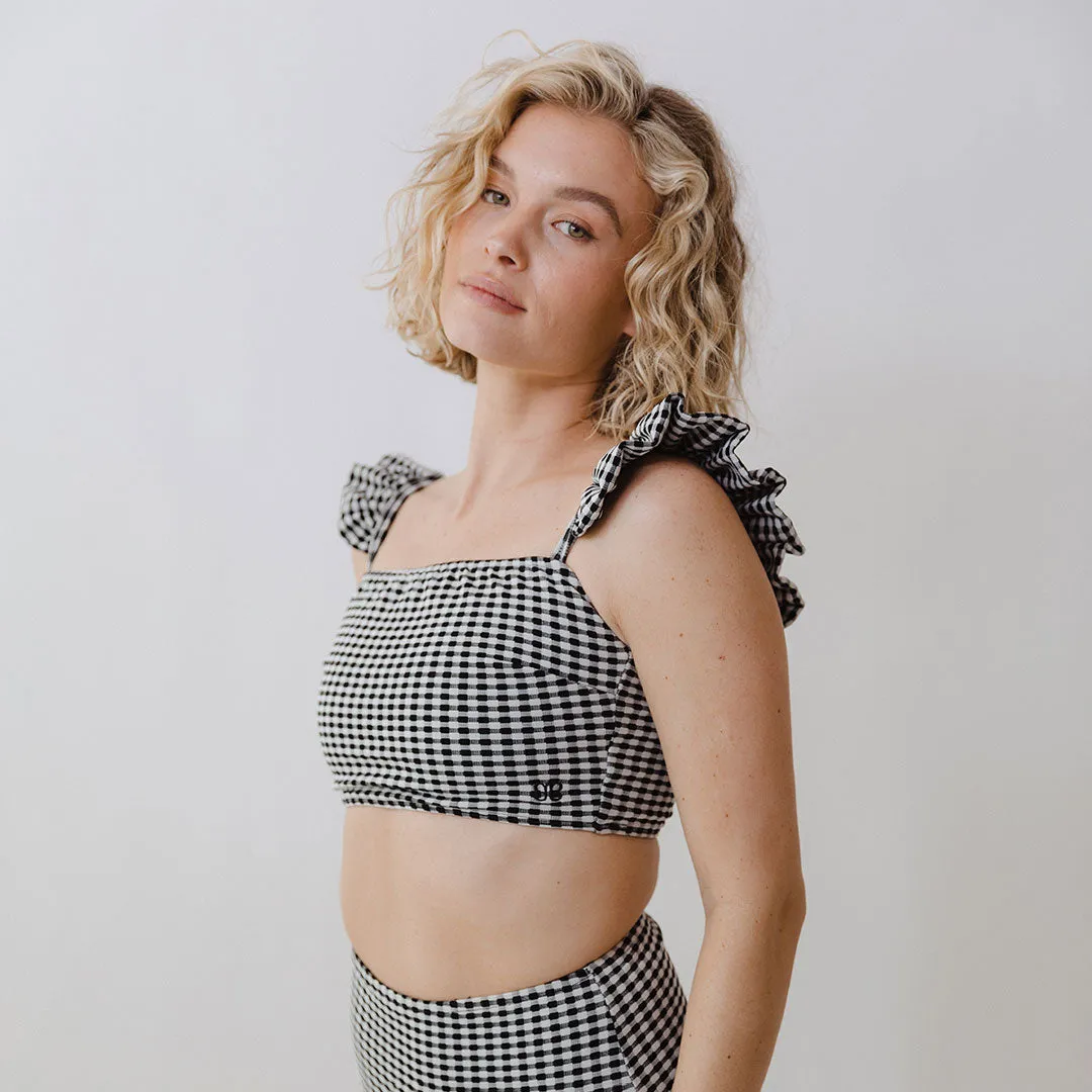 Hamptons Bella Crop, Black